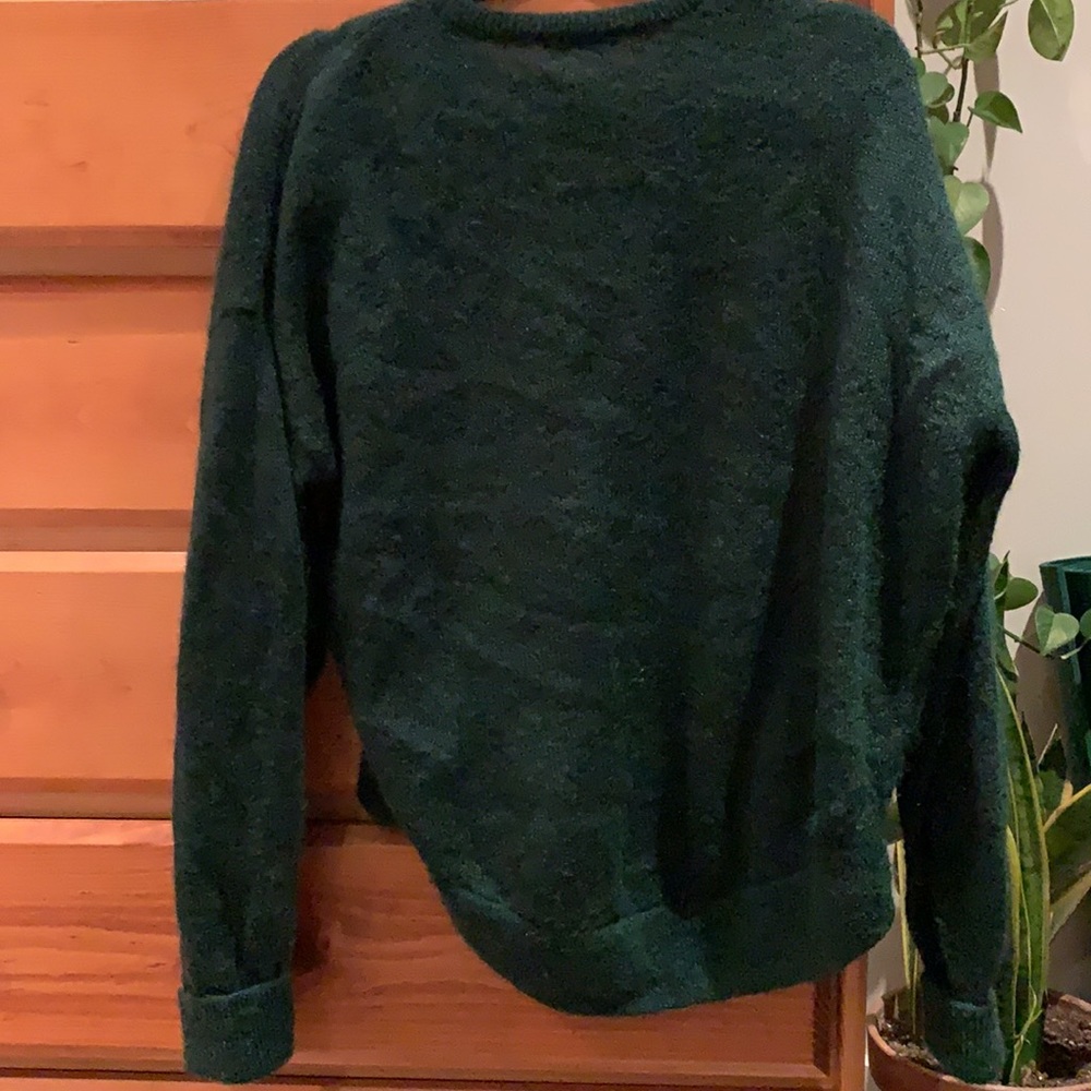 Forest Green & other stories mohair sweater as M - Picture 3 of 4